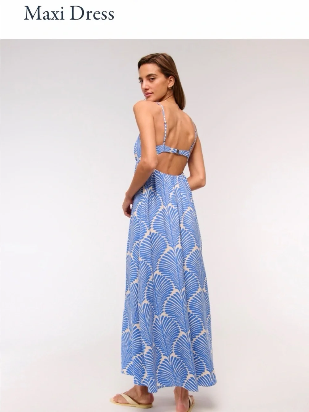 Abercrombie & Fitch sleeveless maxi